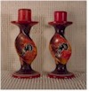 link to hand painted and hand carved stone candlestick order page